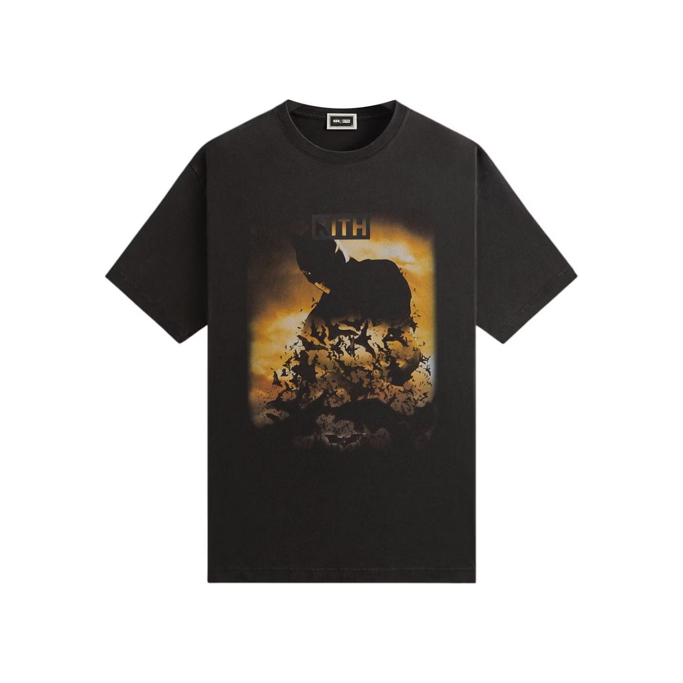 Kith x Batman Begins Vintage Tee Black