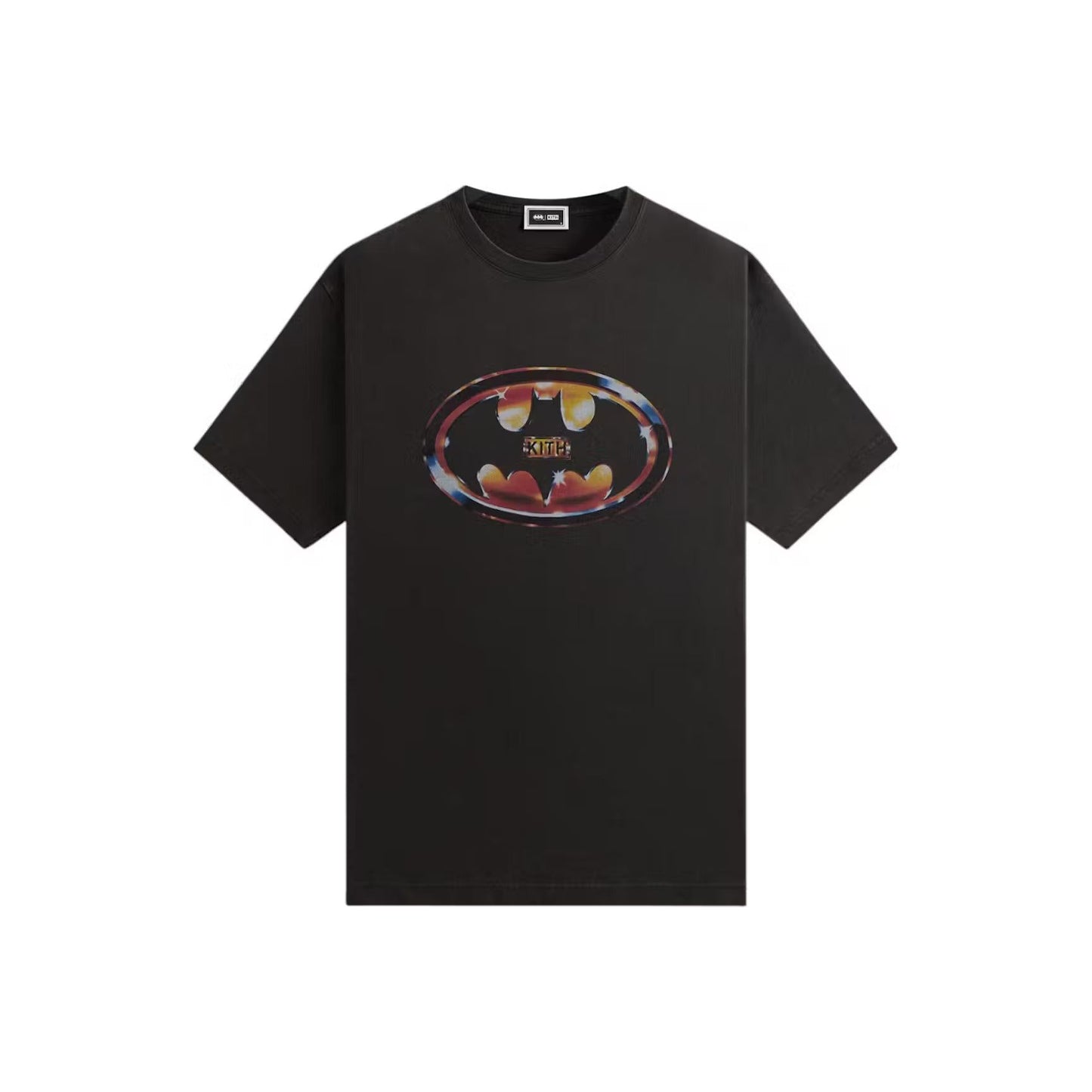 Kith x Batman Logo Vintage Tee Black