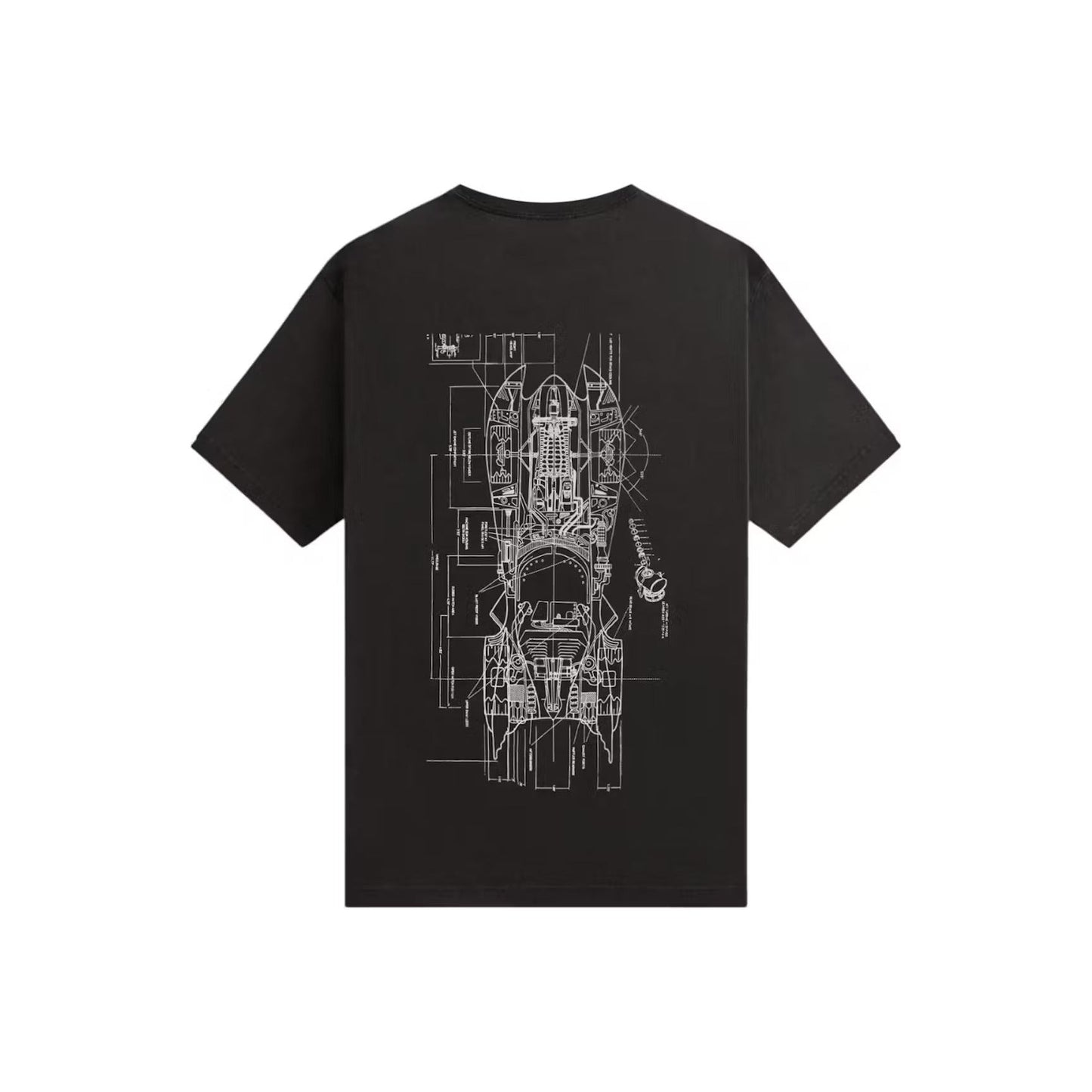 Kith x Batman Schematics Vintage Tee Black