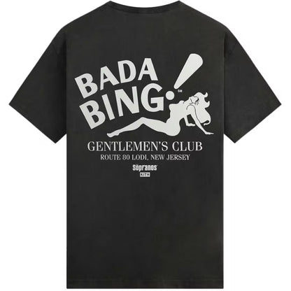 Kith for The Sopranos Bada Bing Vintage Tee Black
