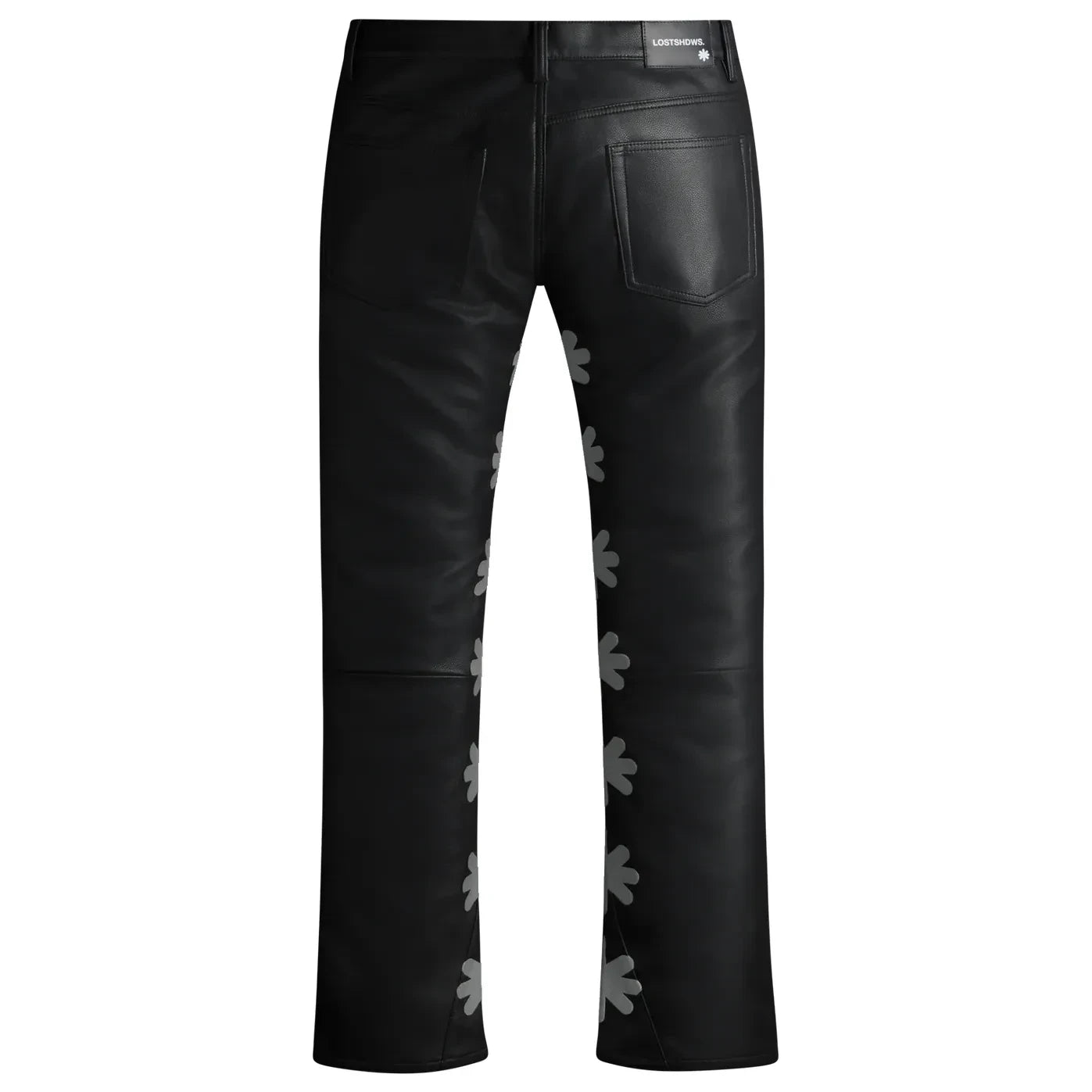 LOSTSHDWS Leather Pant Black/Grey