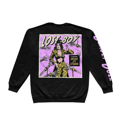 Deadly Doll Lost Boy Crewneck Black