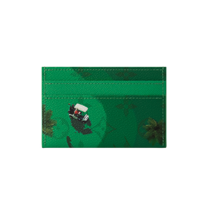 Louis Vuitton Double Card Holder Green