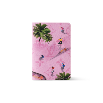 Louis Vuitton Pocket Organizer Skateboard Pink