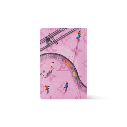 Louis Vuitton Pocket Organizer Skateboard Pink