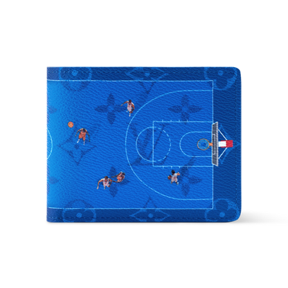 Louis Vuitton Slender Wallet Basketball Blue