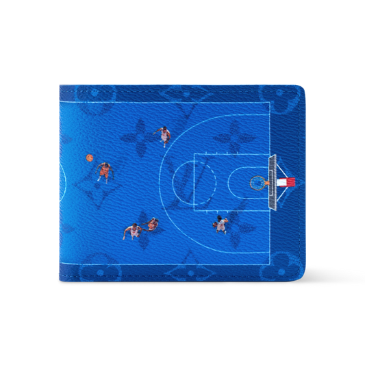 Louis Vuitton Slender Wallet Basketball Blue