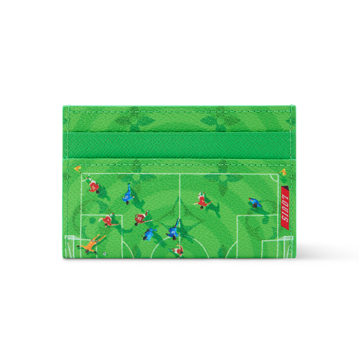 Louis Vuitton Double Card Holder Soccer Green