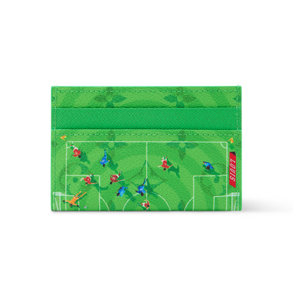 Louis Vuitton Double Card Holder Soccer Green