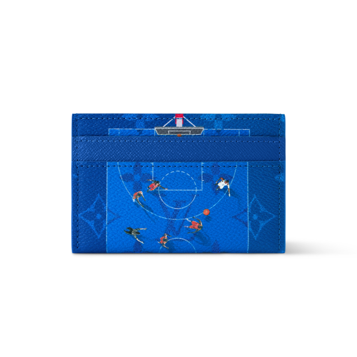 Louis Vuitton Double Card Holder Basketball Blue