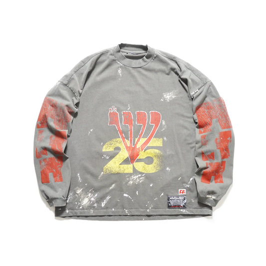 RIVINGTON roi Rebis Love Stuff L/S Tee Grey