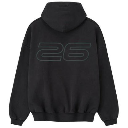 Fear of God Essentials Heavy Fleece 90s Hoodie Vintage Black