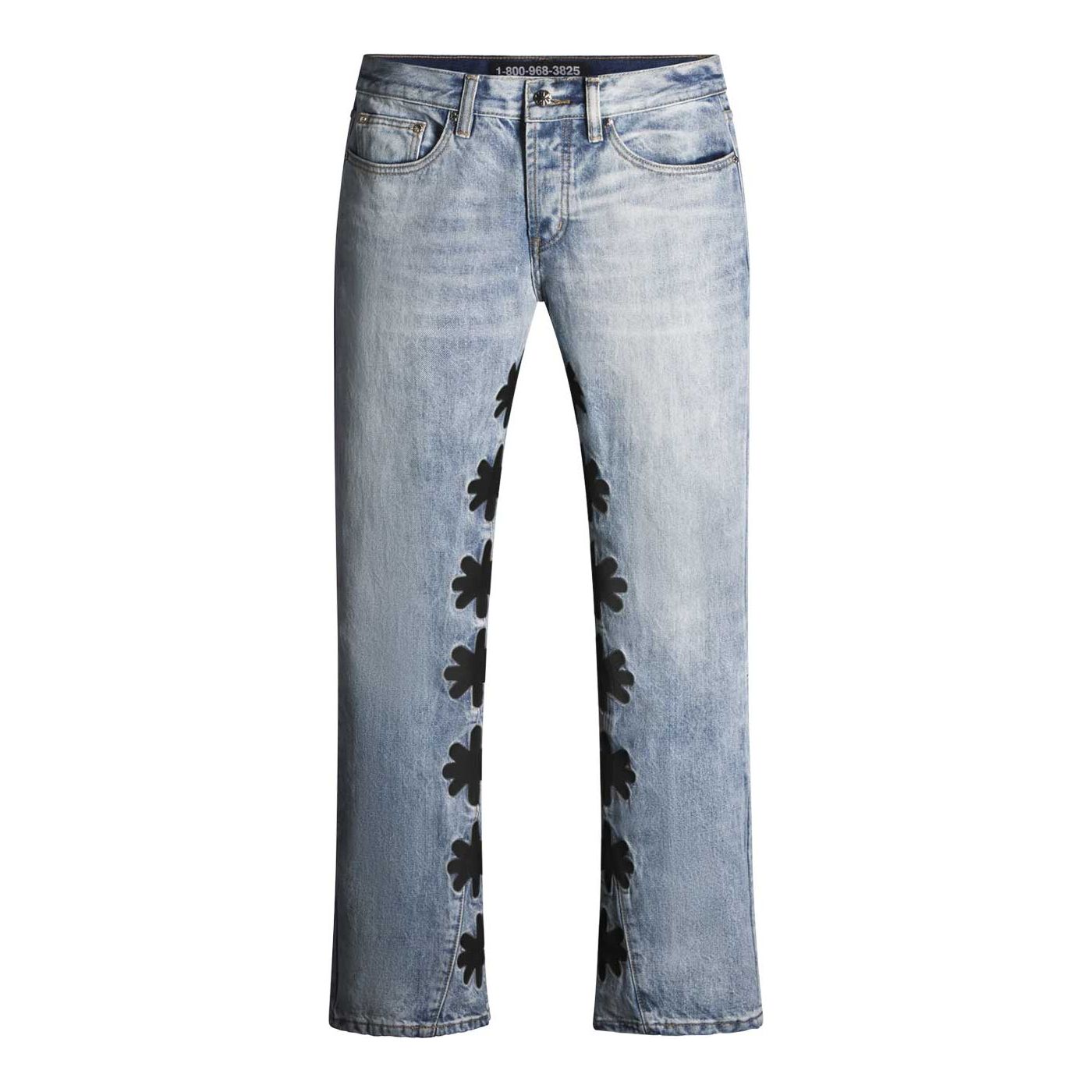 LOSTSHDWS Light Denim Pant Blue/Black