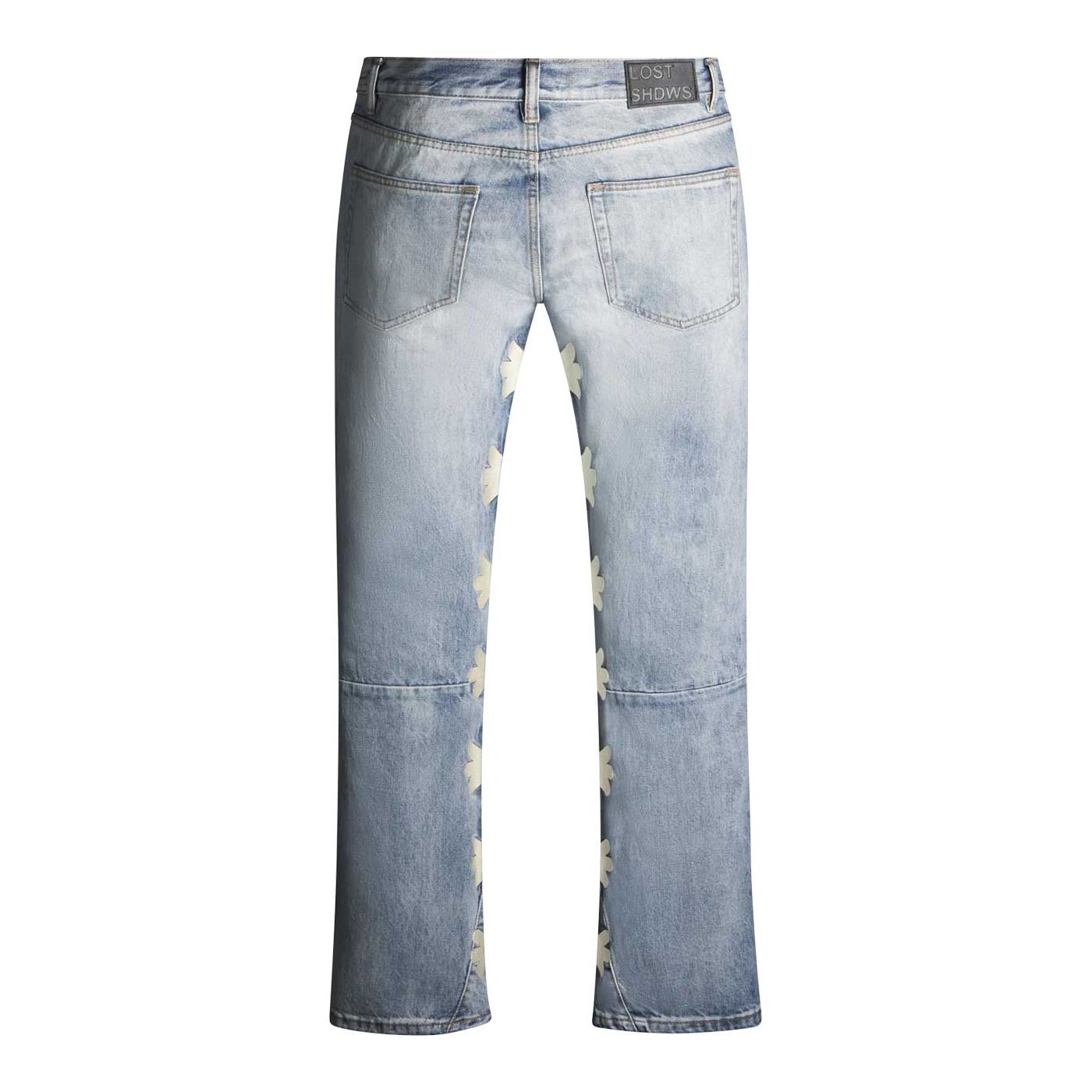 LOSTSHDWS Light Denim Pant Blue/Bone