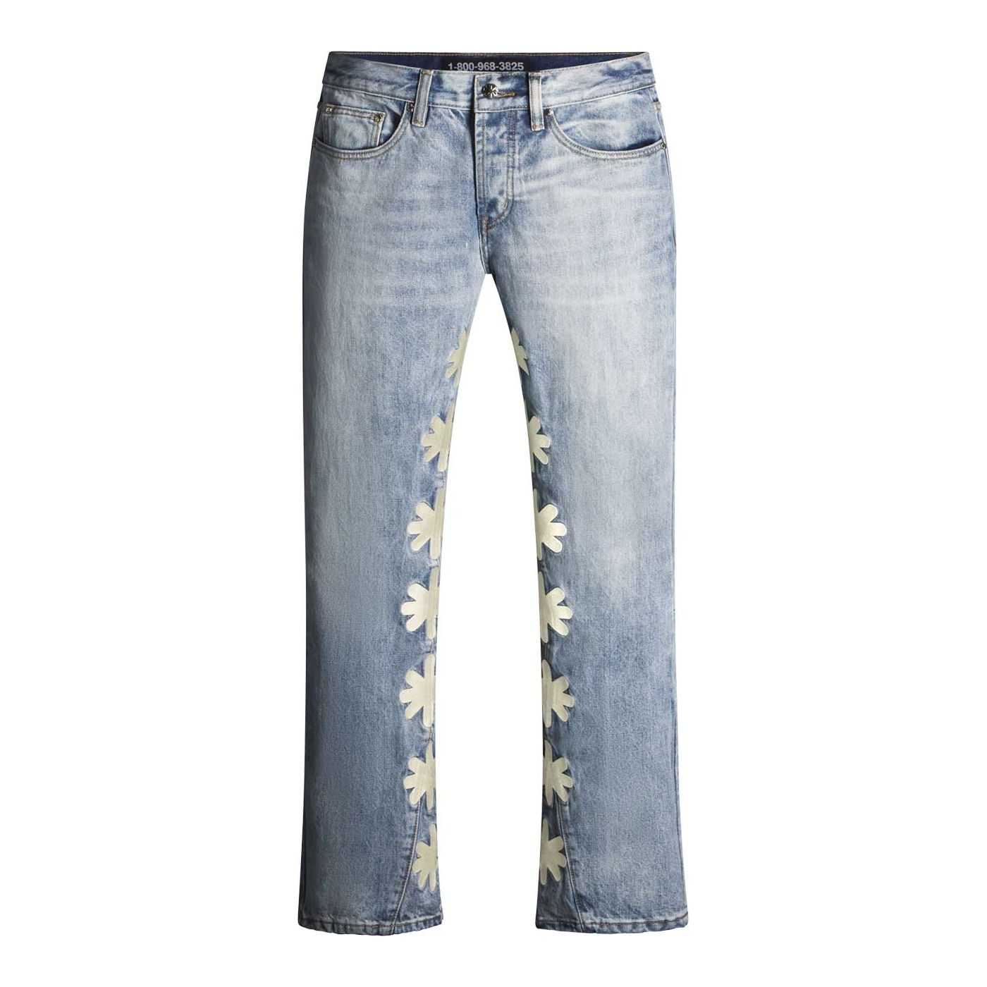 LOSTSHDWS Light Denim Pant Blue/Bone