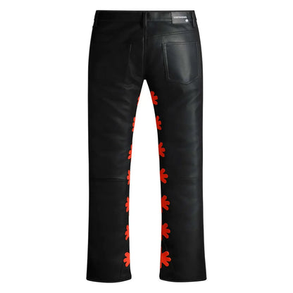 LOSTSHDWS Leather Pant Black/Red