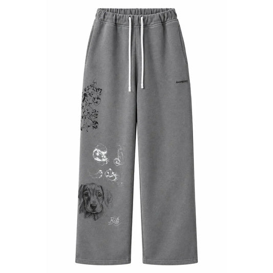 GV Gallery Malik Wright Sweats Grey