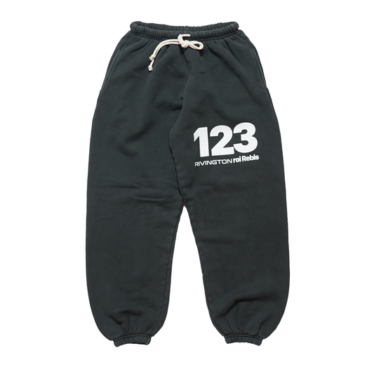 RIVINGTON roi Rebis Metanoia USO Sweatpants Jet Black