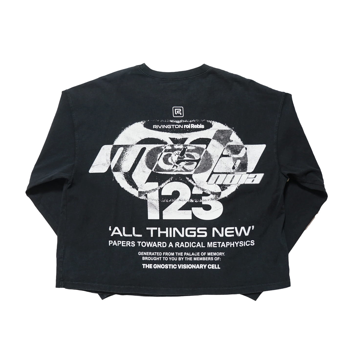 RIVINGTON roi Rebis Meta Alma CVA L/S Tee Vintage Black/Blue