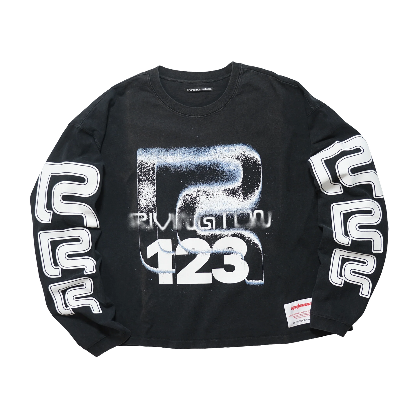 RIVINGTON roi Rebis Meta Alma CVA L/S Tee Vintage Black/Blue