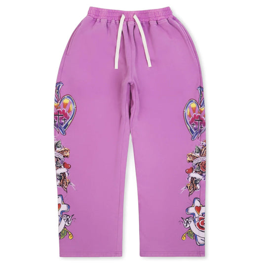 We Are Righteous Risen King Sweatpants Purple