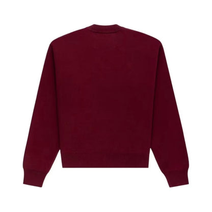 Sp5der Arachnaphobia Sweater Burgundy