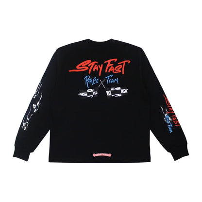 Chrome Hearts Matty Boy Stay Fast L/S T-Shirt Black