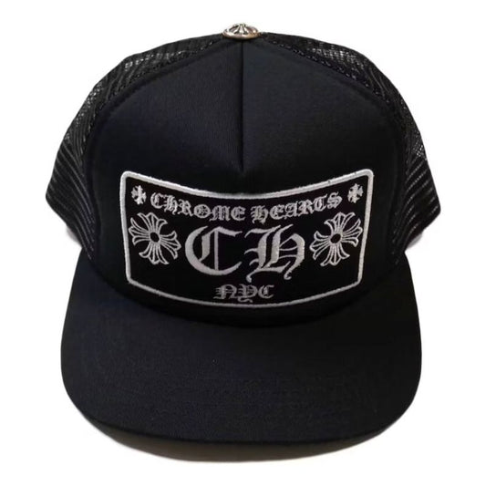 Chrome Hearts CH NYC Store Exclusive Trucker Hat Black