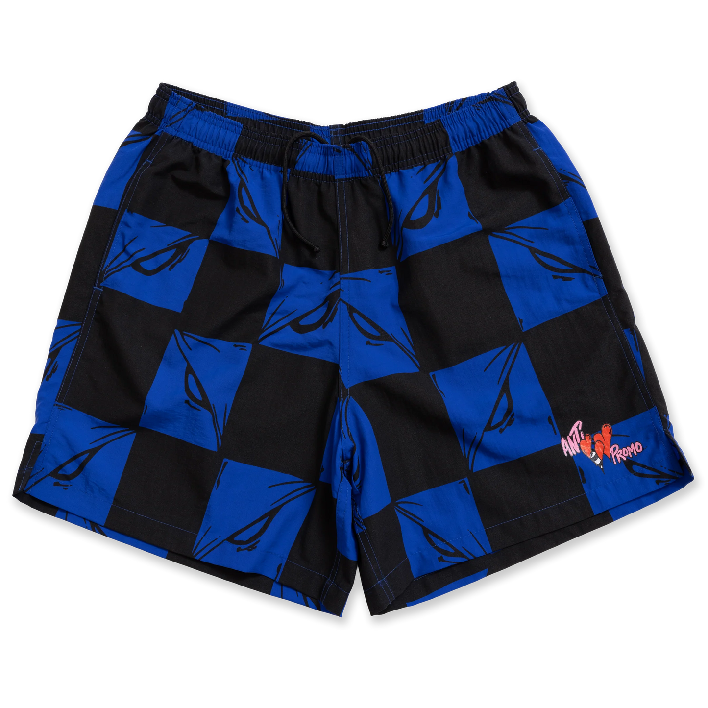 Matty Boy Anti Promo 99 Eyes Nylon Shorts Blue