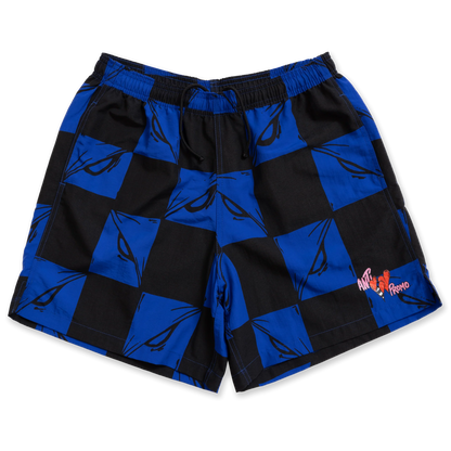 Matty Boy Anti Promo 99 Eyes Nylon Shorts Blue