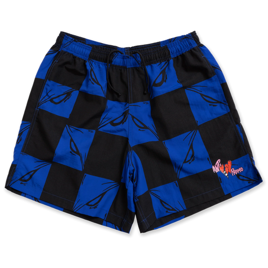 Matty Boy Anti Promo 99 Eyes Nylon Shorts Blue