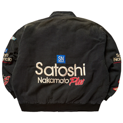 Satoshi Nakamoto Days Of Thunder Jacket Black