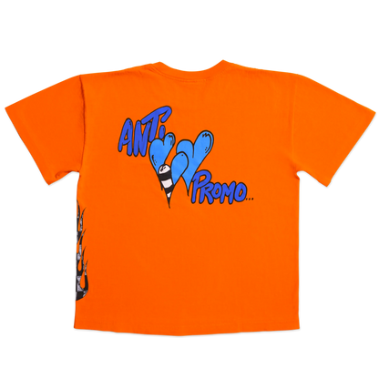 Matty Boy Flame T-Shirt Orange