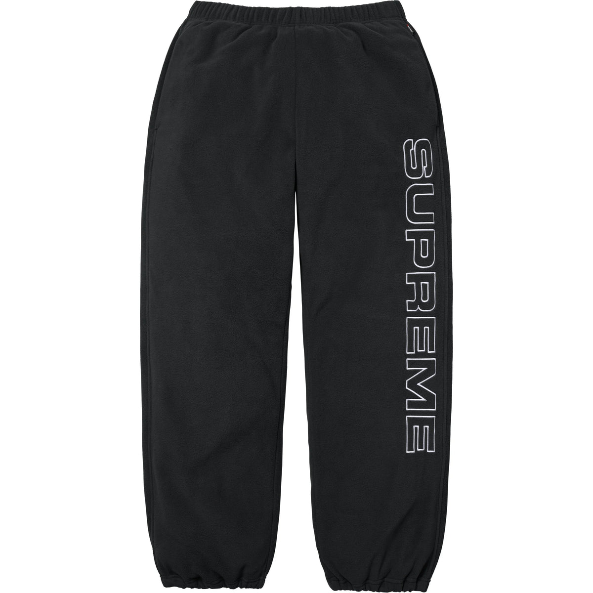 Supreme Spellout Embroidered Polartec® Pant Black