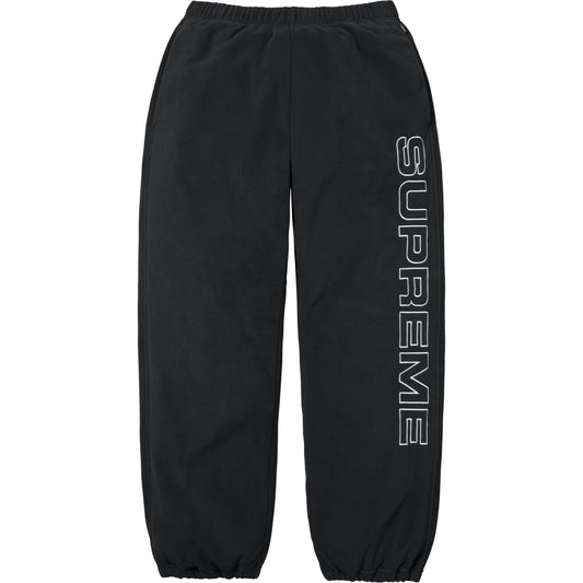 Supreme Spellout Embroidered Polartec® Pant Black