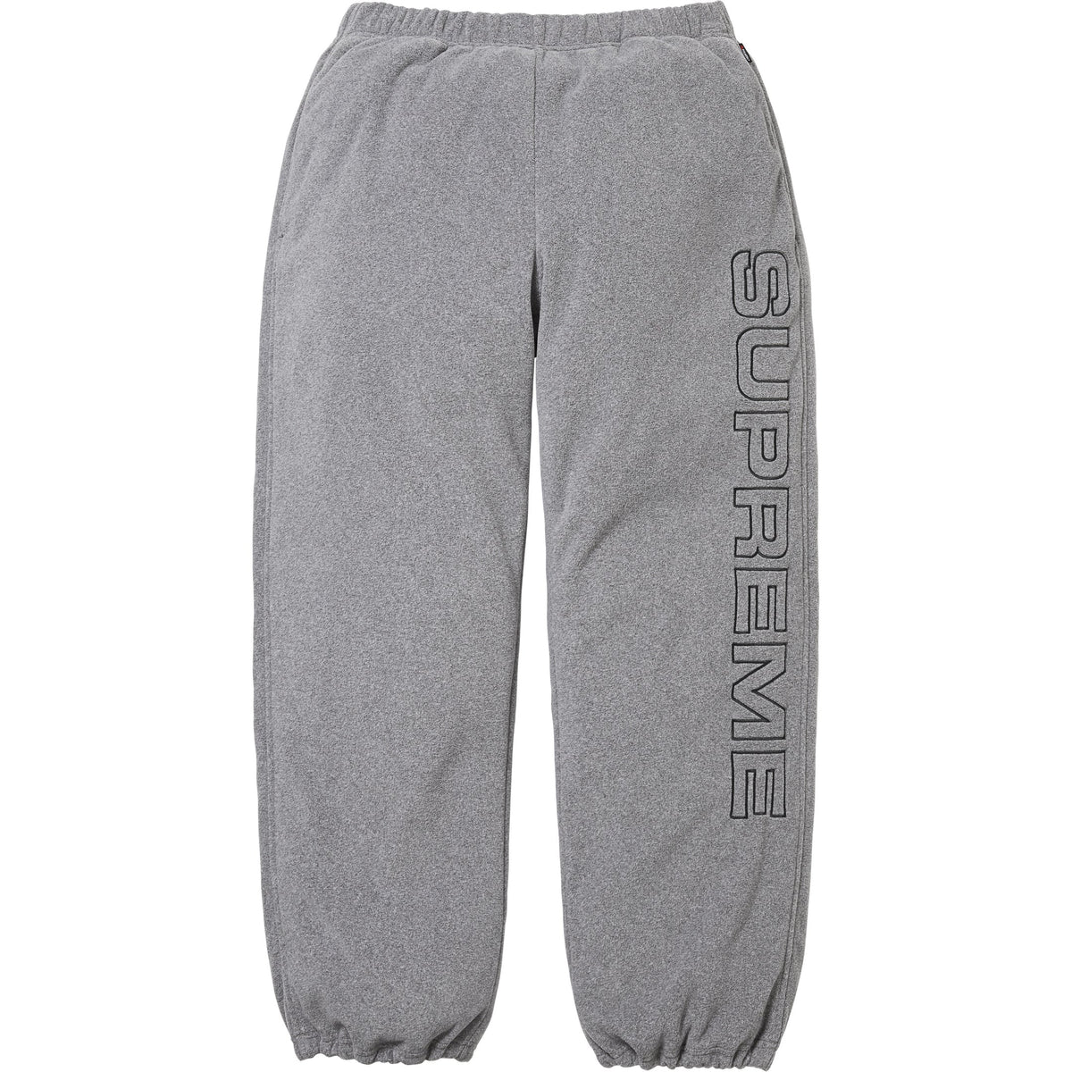 Supreme Spellout Embroidered Polartec® Pant Grey