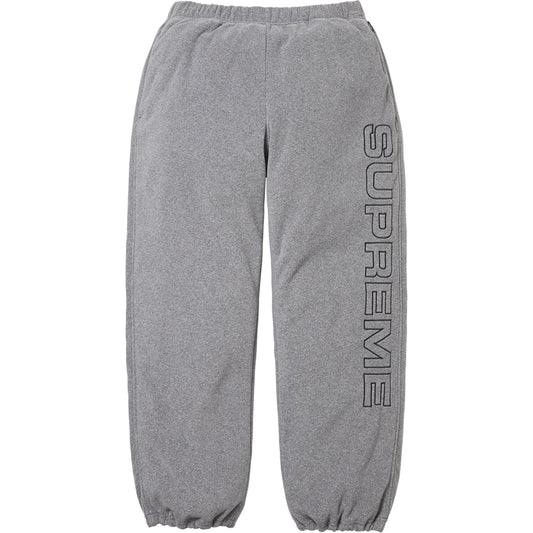 Supreme Spellout Embroidered Polartec® Pant Grey