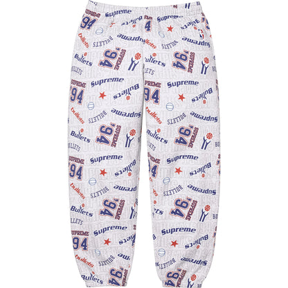 Supreme®/Mitchell & Ness® Teams Sweatpant Ash Grey