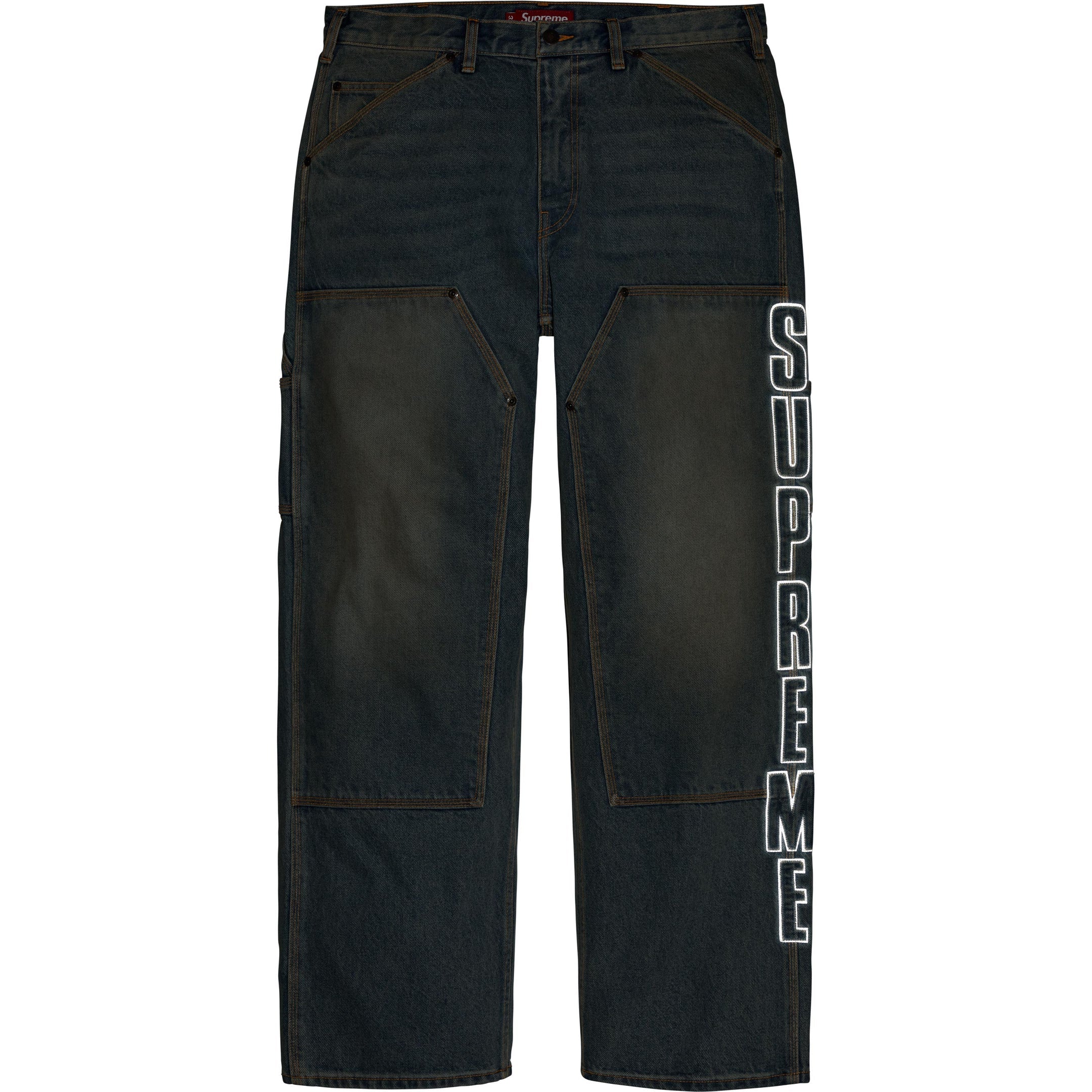 Supreme Reflective Double Knee Pant Denim – Endless Supply