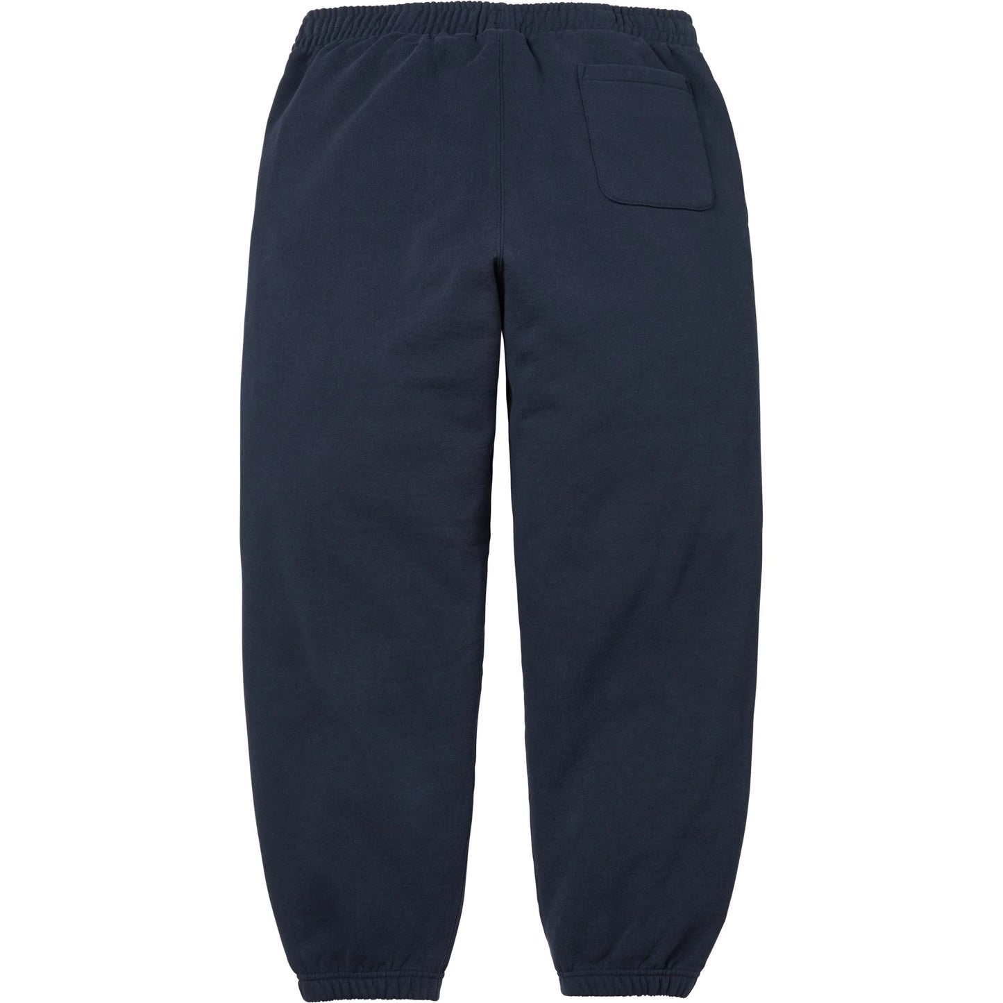 Supreme Satin Appliqué Sweatpant Navy (SS26)