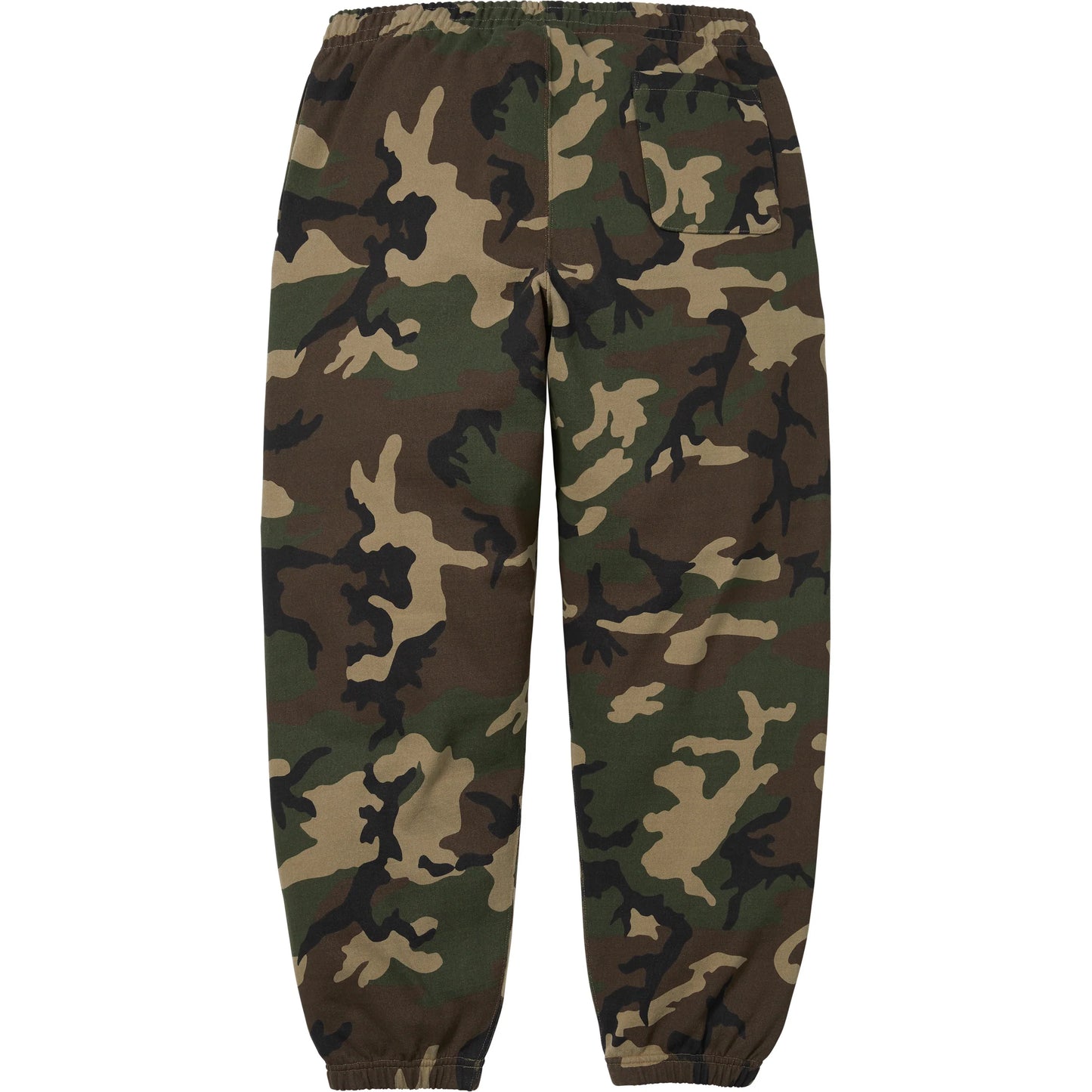 Supreme Satin Appliqué Sweatpant Woodland Camo (SS26)