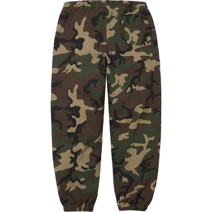 Supreme Satin Appliqué Sweatpant Woodland Camo (SS26)