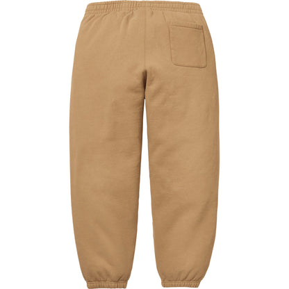 Supreme Satin Appliqué Sweatpant Light Tan (FW25)