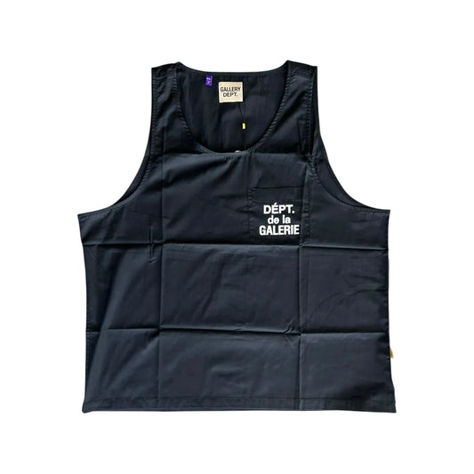 Gallery Dept Black & White Dept Logo Tank Top