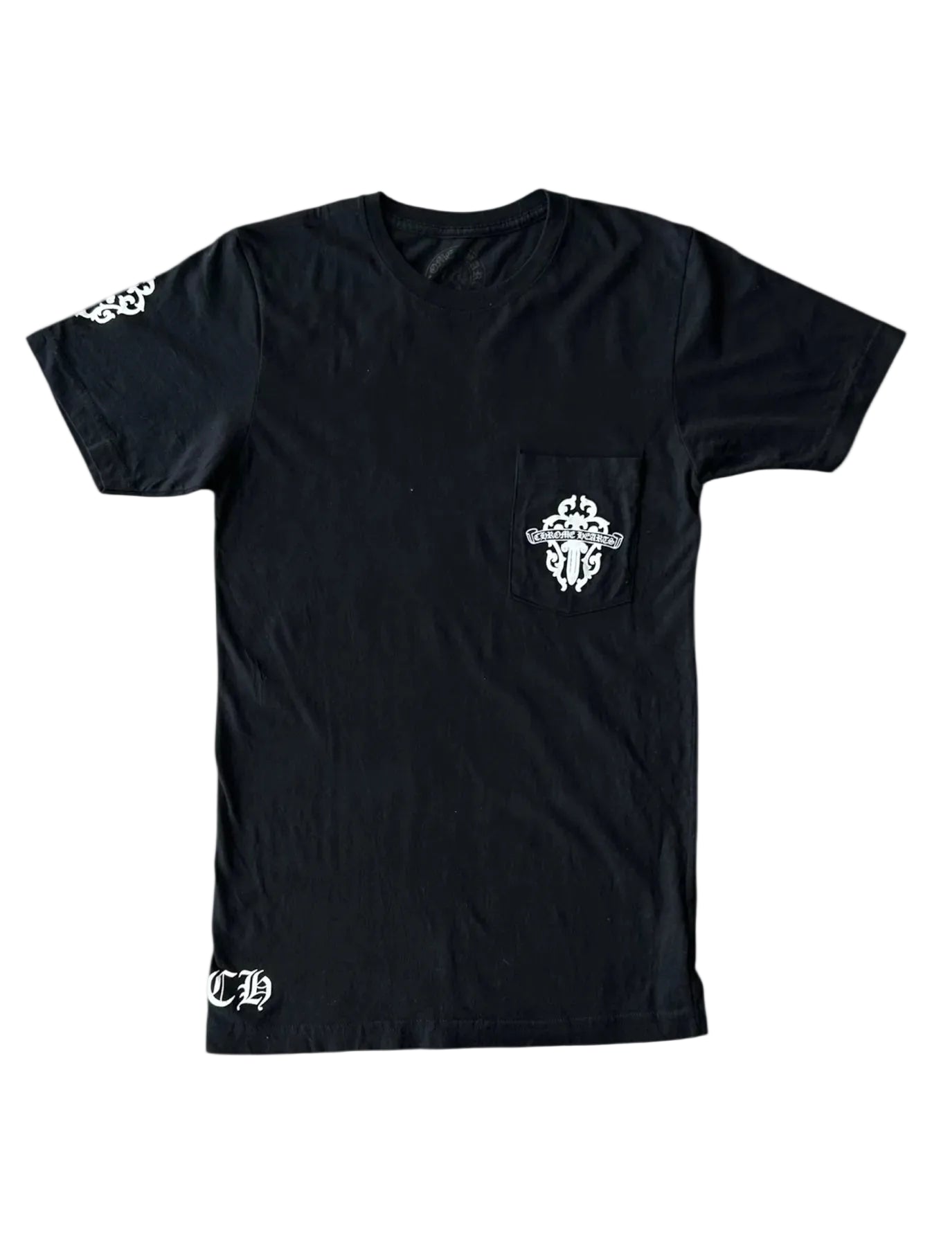 Chrome Hearts Vertical Dagger Logo T-Shirt Black (Womens)
