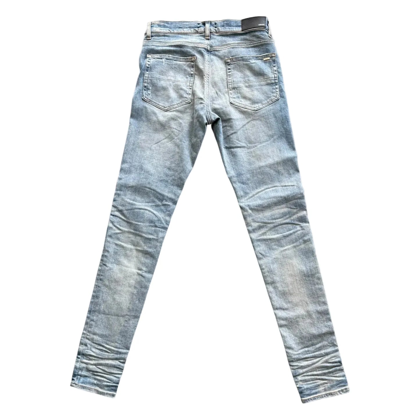 Amiri Blue Denim Core Applique Logo MX1 Jeans