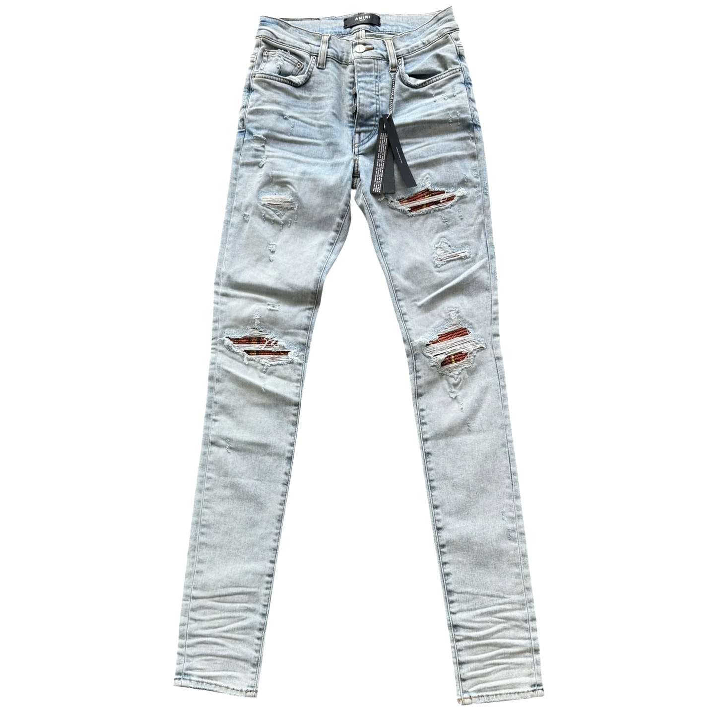 Amiri Bandana MX1 Light Indigo/Orange