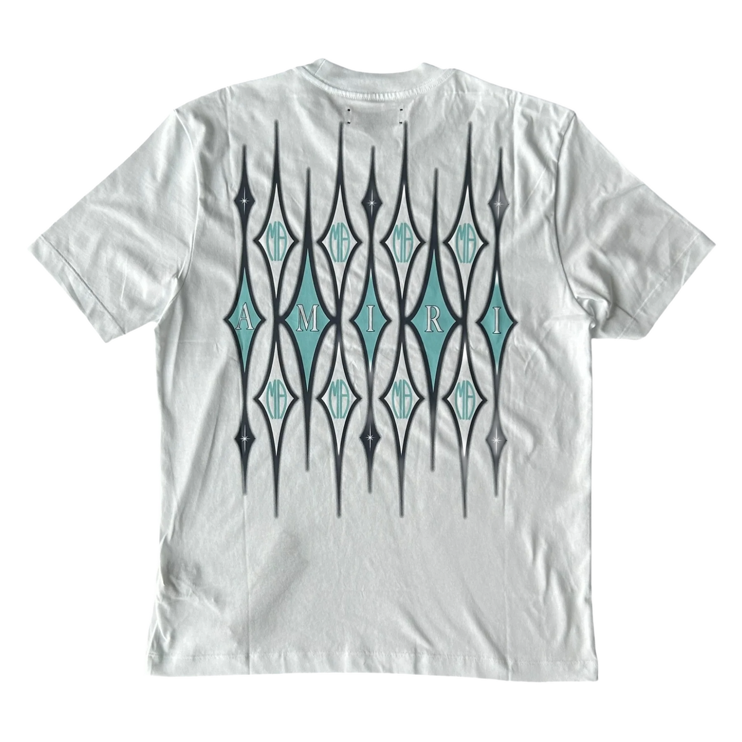 Amiri Argyle Tee White