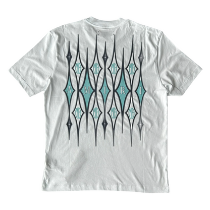 Amiri Argyle Tee White
