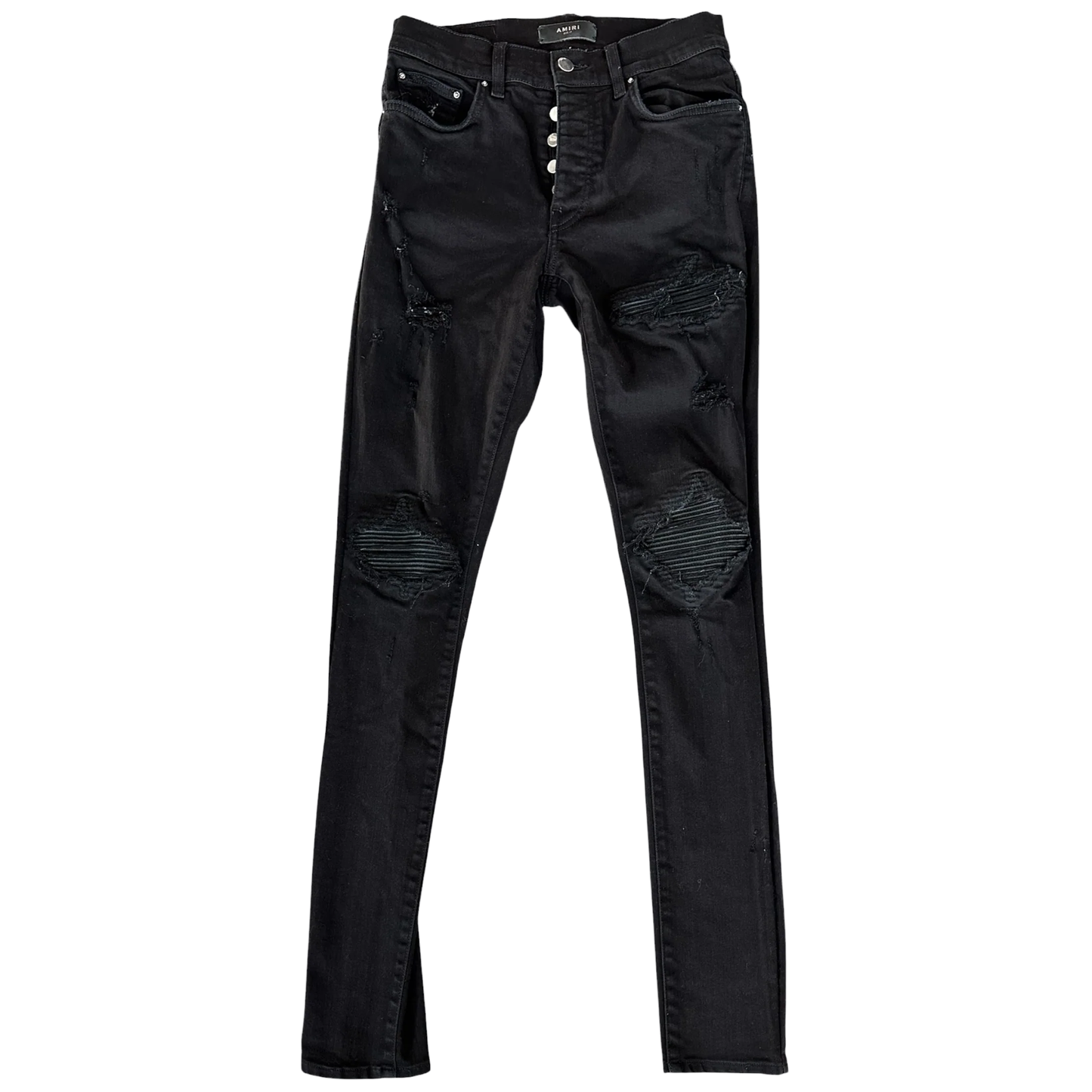 Amiri MX1 Suede Jean Black OD